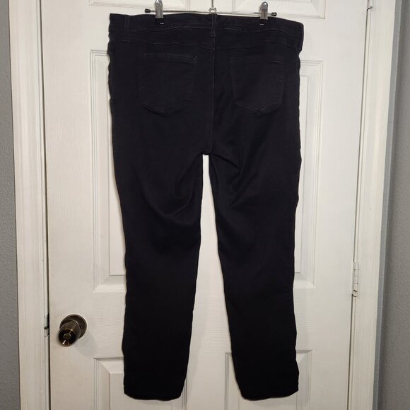 Torrid Black Luxe Skinny Jeans - Size 18P - Picture 2 of 3